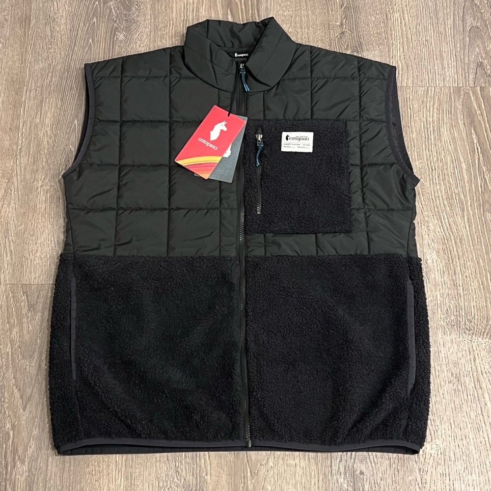 NEW with tags! Cotopaxi Black Trico Hybrid Vest Men’s